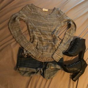 Sweater and Shorts outfit